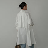 Hirakata White Long Outer