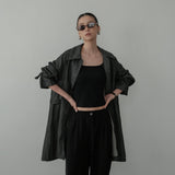 Hirakata Black Long Outer