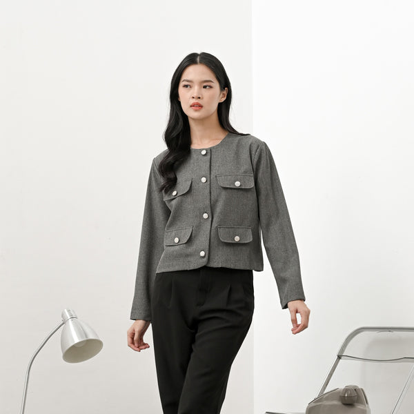 Minami Grey Blazer