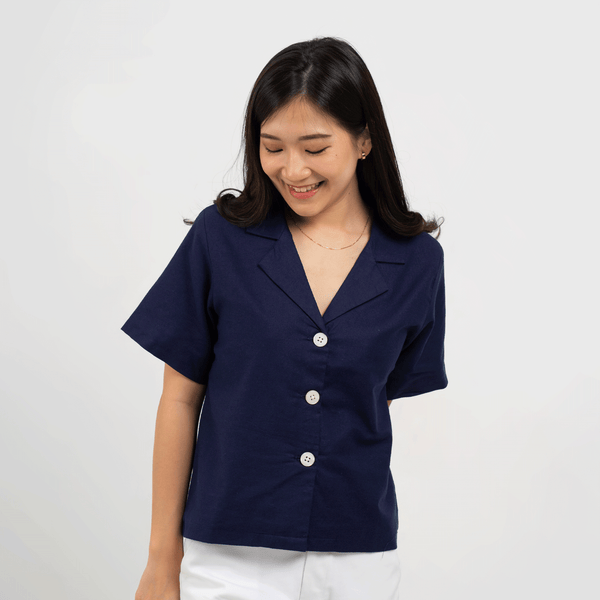 Magome Navy Top