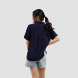 Navy Hokkaido Top