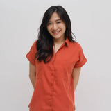 Orange Fukuoka Top