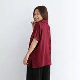 Osaka Maroon Top