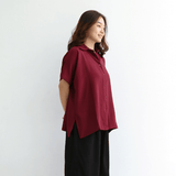 Osaka Maroon Top