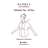 Navy Hokkaido Top